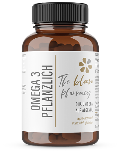  OMEGA 3 PFLANZLICH Fettsäuren Nahrungsergänzungsmittel