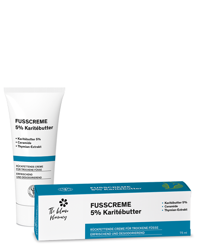 FUSSCREME 5% Karitébutter