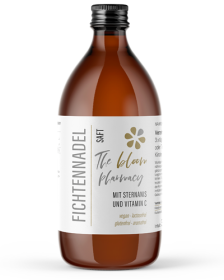 Fichtennadel Saft mit Sternanis und Vitamin C