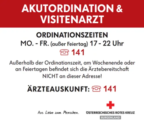 Akutordination und Visitenarzt